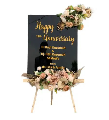 Papan Bunga Akrilik Blado