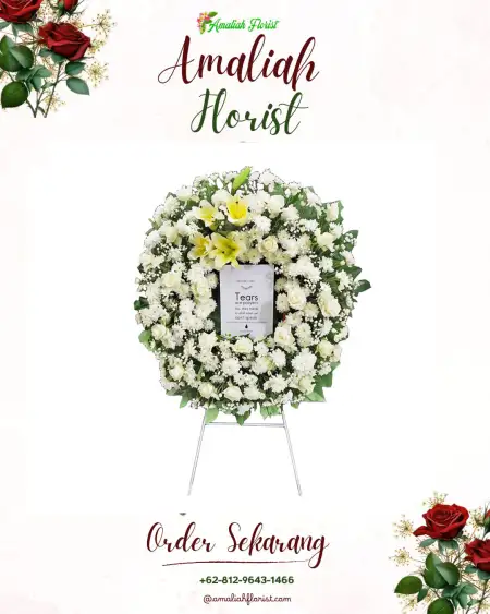 Krans Bunga Duka Blado